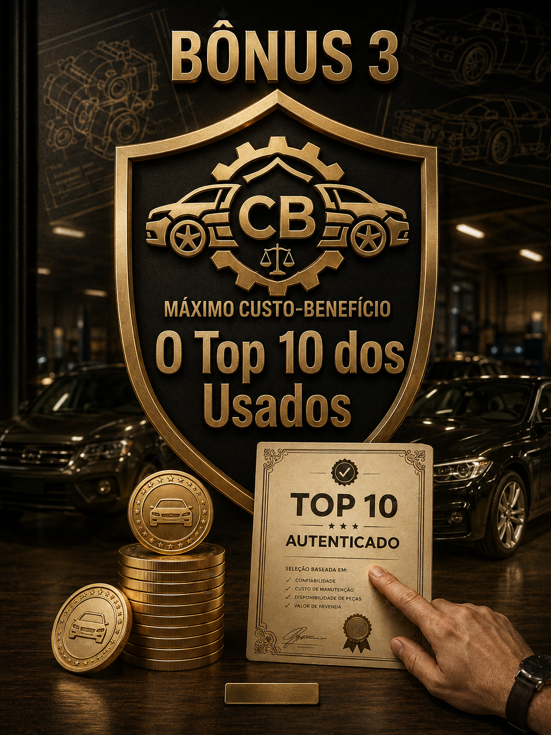 Capa do bônus Top 10 Usados